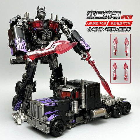 4th party BW BAIWEI TW1022B TW-1022B Nemesis Prime (Modified KO SS32 / SS44) & Weapon Set Black Version 17.5cm / 6.9"