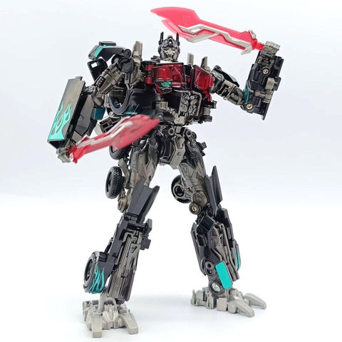 4th party BW BAIWEI TW1022C TW-1022C Optimus Prime (Modified KO SS32 / SS44) & Weapon Set Night Green Version 17.5cm / 6.9"