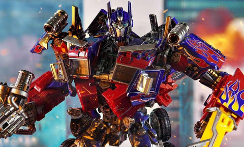 4th Party WJ KO Not MPM04 MPM-04 Optimus Prime Oversized (Black Apple Alloy Modified version) 30cm / 11.5"