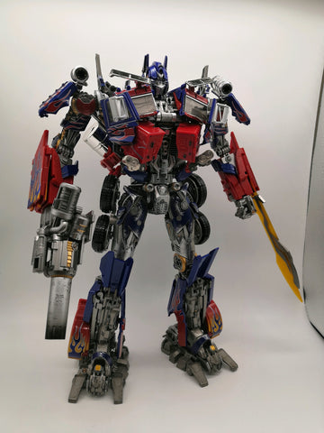 4th Party WJ KO Not MPM04 MPM-04 Optimus Prime Oversized (Black Apple Alloy Modified version) 30cm / 11.5"