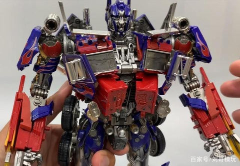 4th Party WJ KO Not MPM04 MPM-04 Optimus Prime Oversized (Black Apple Alloy Modified version) 30cm / 11.5"