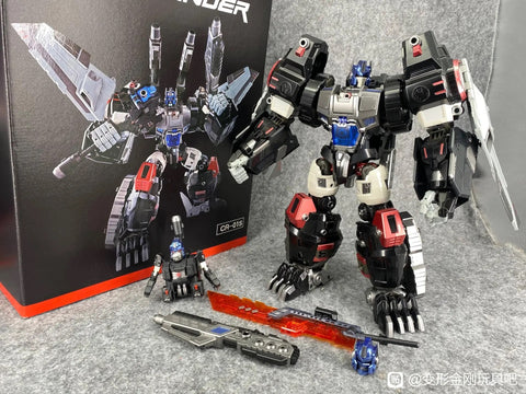 4th Party CR01S CR-01S Oversized KO PE DX06 Beast Gorira General Gorilla (Not Optimal Optimus) Black Version 25cm / 9.9"