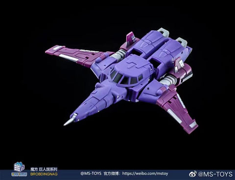 Magic Square MS-Toys MS-B06G MS-B06W Space Skimming (Cyclonus) Metallic / SG Shattered Glass Version 11cm