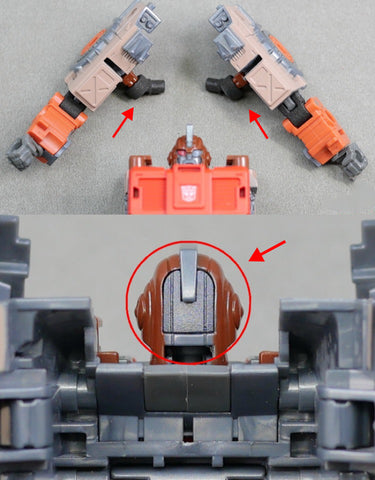 Tim Heada TH063 TH-063 Gap filler / Hook for Transformers Legacy Evolution Scraphook Upgrade Kit