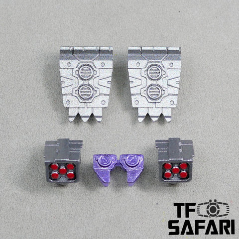 Tim Heada TH072 TH-072 Gap Fillers & Replacement Barrel for Legacy Evolution Leader Armada Universe Megatron Upgrade Kit