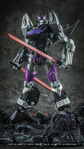 SXS R-04C R04C Hot Flame (IDW Rodumus Unicronus) Black Version 20cm / 8"