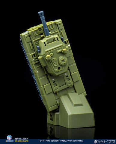 Magic Square MS-Toys MS-B51 MSB51 Lord of War Heavy Gunner (Brawl, Not Bruticus Combiner) G1 Version 10cm, 4"