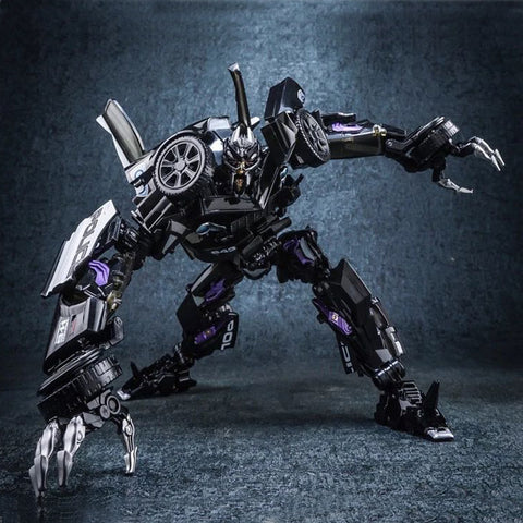 AOYI Mech LS-02 LS02 Barricade (Oversized OS MPM05 MPM-05) BMB Black Mamba  18cm / 7"