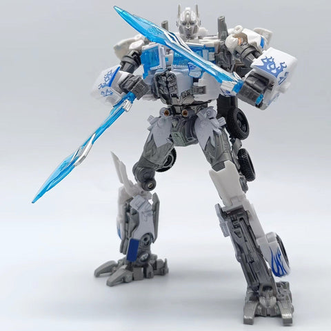 4th party BW BAIWEI TW1022A TW-1022A Ultra Magnus / White Optimus Prime (Modified KO SS32 / SS44) & Weapon Set Black Version 17.5cm / 6.9"