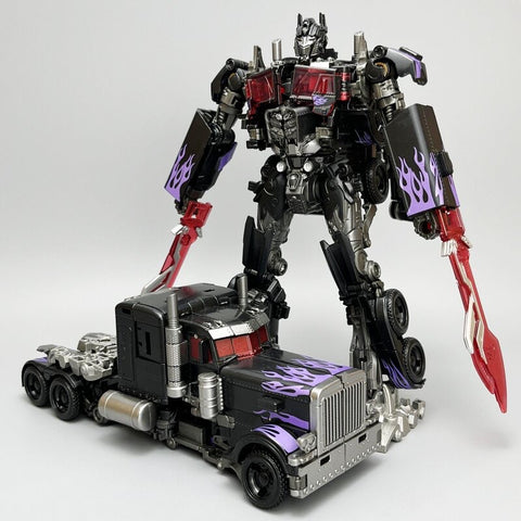 4th party BW BAIWEI TW1022B TW-1022B Nemesis Prime (Modified KO SS32 / SS44) & Weapon Set Black Version 17.5cm / 6.9"
