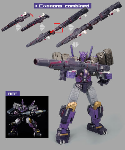 Go Better Studio GX-50 GX50 Uptrade Kit for Legacy Evolution Comic Verse Tarn ( Upgrade Kit+ Gap Fillers)