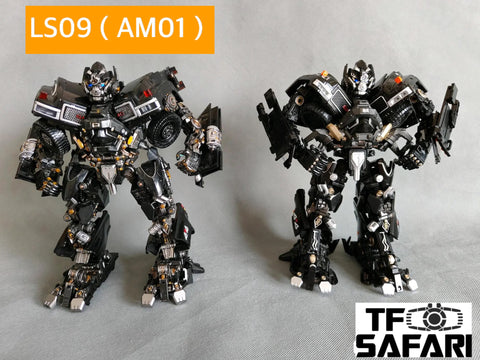 4th Party Black Apple M-06 M06（KO Not MPM06 MPM-06）Masterpiece Ironhide Oversized (Black Apple Alloy Modified version / Black Box)