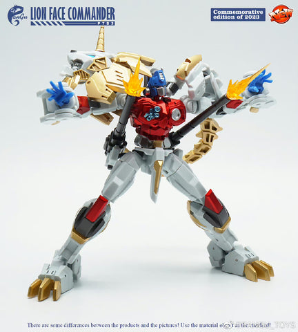 Pangu Toys PT-03 PT03 Lion Face Commander (Lio Convoy) 15cm / 6"