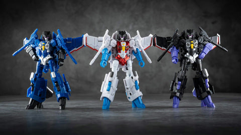 Iron Factory IF EX-27G EX27G Wing Guard（Female Robot Starscream / Skywarp / Thundercracker）3 in 1 Set 9cm / 3.5"