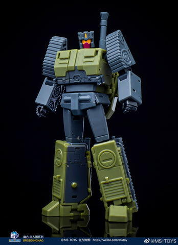 Magic Square MS-Toys MS-B51 MSB51 Lord of War Heavy Gunner (Brawl, Not Bruticus Combiner) G1 Version 10cm, 4"