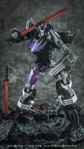 SXS R-04C R04C Hot Flame (IDW Rodumus Unicronus) Black Version 20cm / 8"