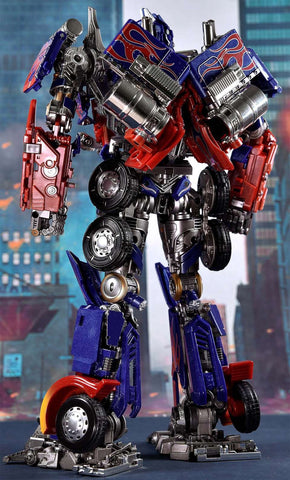 4th Party WJ KO Not MPM04 MPM-04 Optimus Prime Oversized (Black Apple Alloy Modified version) 30cm / 11.5"