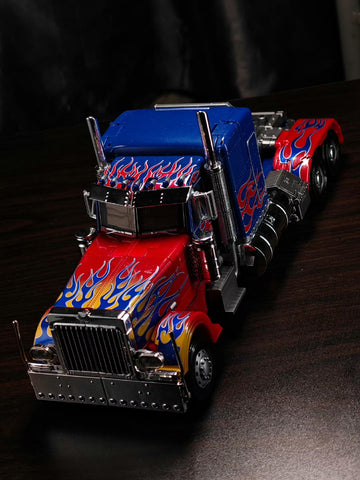 4th Party WJ KO Not MPM04 MPM-04 Optimus Prime Oversized (Black Apple Alloy Modified version) 30cm / 11.5"