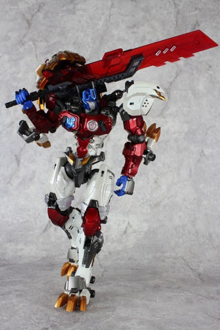 NeoArt Toys NT-10 NT10 Dual Form Leonidas Beast Muscle White Lion (Lio Convoy / Leo Prime) 21.5cm / 8.5"