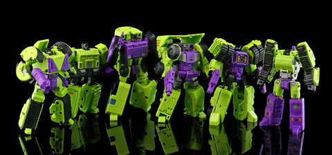 Lucky Cat Microcosmos MC-02 MC02 Riki-Oh (Devastator) Micro Cosmos Set A+B+C 3 Sets Combo