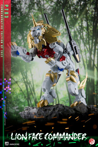 Pangu Toys PT-03 PT03 Lion Face Commander (Lio Convoy) 15cm / 6"