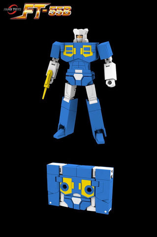 FansToys  FT-55B FT55B Cassette Warriors (Steeljaw, Ramhorn & Eject) 3 in 1 Set Fans Toys  23cm / 90"