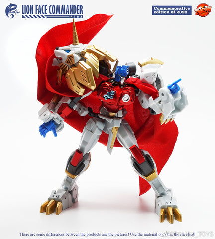 Pangu Toys PT-03 PT03 Lion Face Commander (Lio Convoy) 15cm / 6"