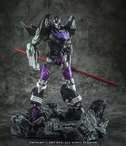 SXS R-04C R04C Hot Flame (IDW Rodumus Unicronus) Black Version 20cm / 8"