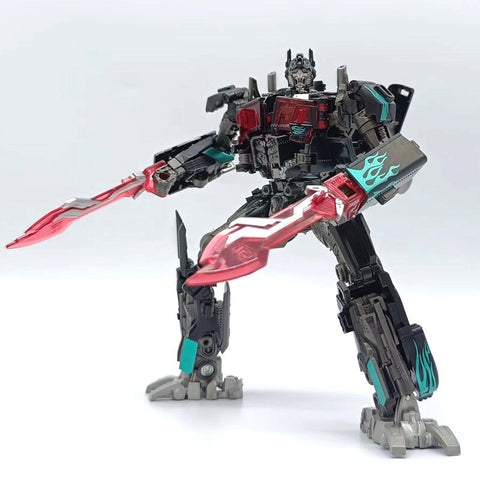 4th party BW BAIWEI TW1022C TW-1022C Optimus Prime (Modified KO SS32 / SS44) & Weapon Set Night Green Version 17.5cm / 6.9"