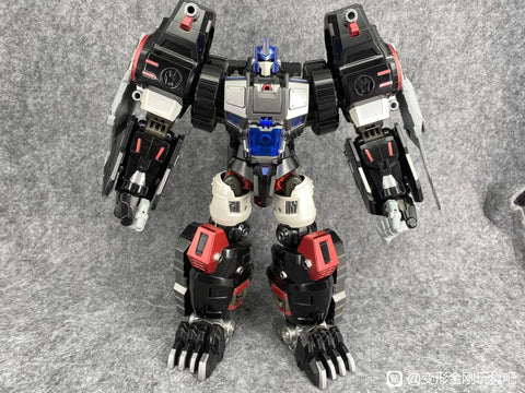 4th Party CR01S CR-01S Oversized KO PE DX06 Beast Gorira General Gorilla (Not Optimal Optimus) Black Version 25cm / 9.9"