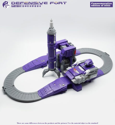 Pangu Toys PT-02C PT02C Defensive Fort (Omega Supreme G1 Purple Version) 27cm / 10.7"