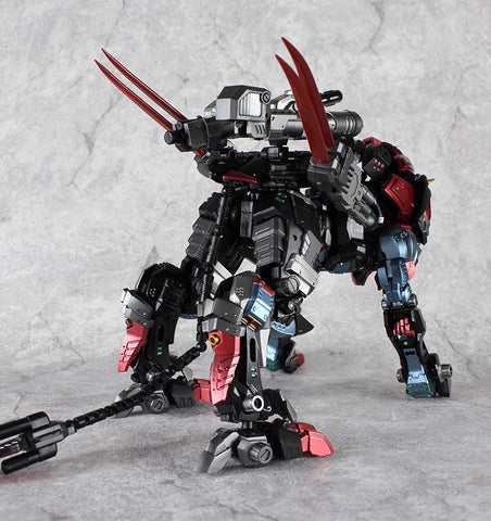 NeoArt Toys NT-11 NT11 Dual Form Xerxes Beast Muscle Black Lion (Lio Convoy / Leo Prime) 21.5cm / 8.5"