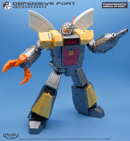 Pangu Toys PT-02M PT02M Mighty Miracle God (Omega Supreme) Metallic Version 27cm / `10.7"