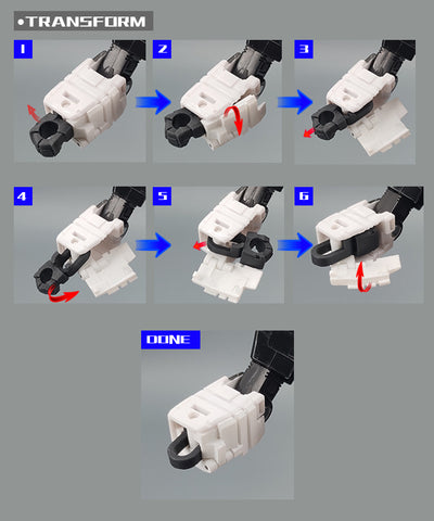 Go Better Studio GX-52 GX52 Gap fillers for Buzzworthy Bumblebee Legacy: Evolution Origin Autobot Jazz  ( Upgrade Kit+ Gap Fillers)