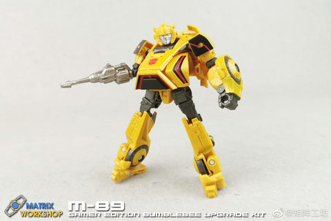 Matrix Workshop M89 M-89 Weapon set (Gun / Sword) for Studio Series Deluxe Class 01 Gamer Edition SS GE01 Bumblebee Upgrade Kit