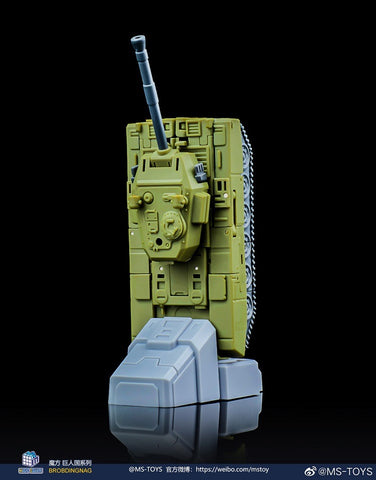 Magic Square MS-Toys MS-B51D MSB51D Lord of War Heavy Gunner (Brawl, Not Bruticus Combiner) IDW Version 10cm, 4"ni