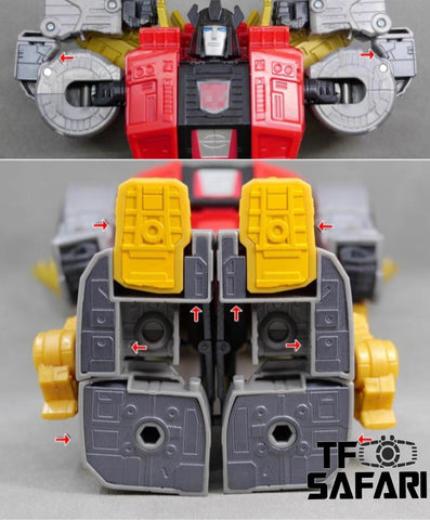 Tim Heada TH068 TH-068 Gap Fillers for Studio Series 86 SS86 Snarl Dinobot Upgrade Kit