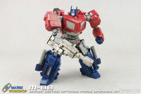 Matrix Workshop M88 M-88 Weapon set (Gun / Axe) for Studio Series WFC Gamer Edition SS GE03 Optimus Prime Upgrade Kit