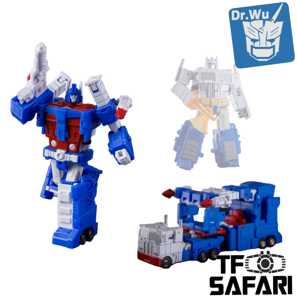 thumbnail image 2 of DR. WU DW-E23 Mini Magnus Tactical Commander Action Figure – 6cm ABS Robot, Series 6cm 2 of 6