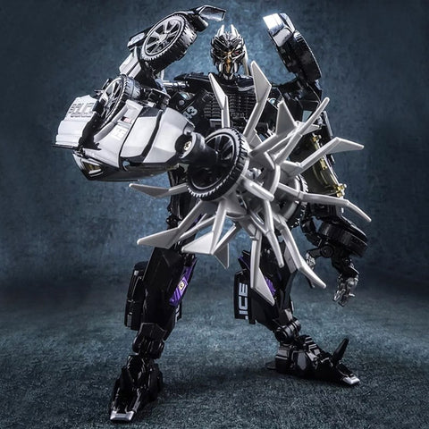 AOYI Mech LS-02 LS02 Barricade (Oversized OS MPM05 MPM-05) BMB Black Mamba  18cm / 7"