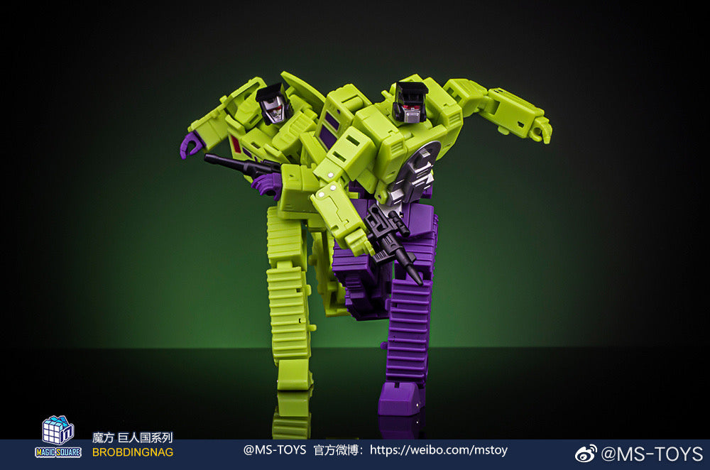 Magic Square MS Toys MS-B41A Excavator (Scavenger) & MS-B42A Bulldozer ...