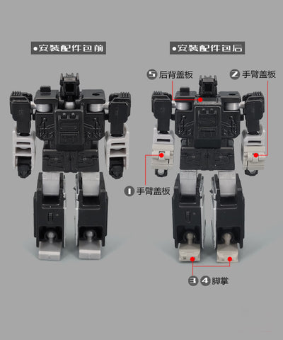 Go Better Studio GX-25B GX25B New Feet Pads & Gap Fillers for Legacy Evolution Core Class Soundblaster Upgrade Kit