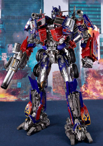 4th Party WJ KO Not MPM04 MPM-04 Optimus Prime Oversized (Black Apple Alloy Modified version) 30cm / 11.5"