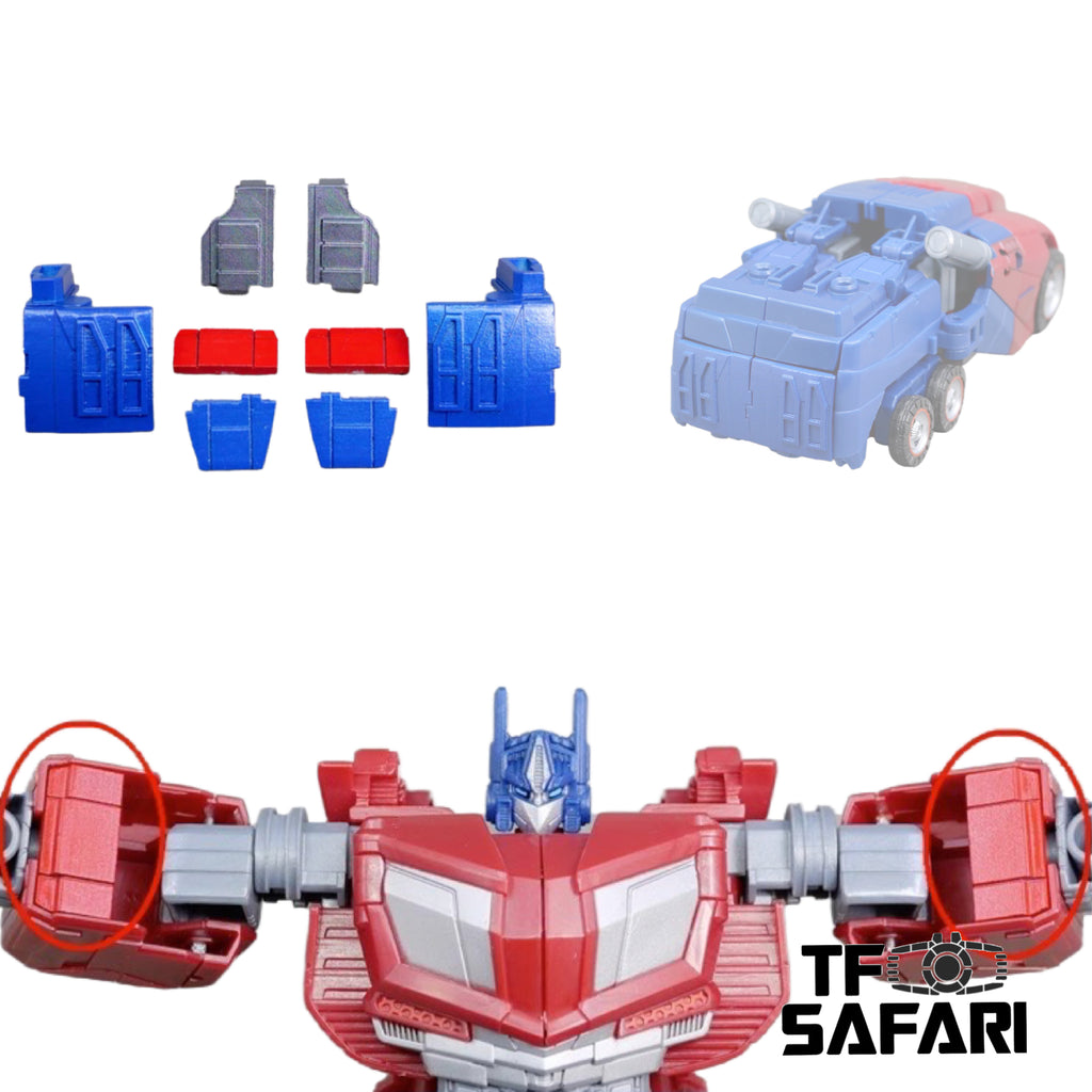 Tim Heada TH061A TH-061A Gap fillers for WFC Studio Series Voyager 03 Gamer Edition SS GE03 Optimus Prime Upgrade Kit