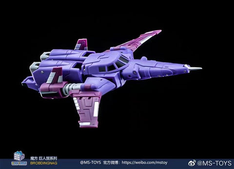 Magic Square MS-Toys MS-B06G MS-B06W Space Skimming (Cyclonus) Metallic / SG Shattered Glass Version 11cm