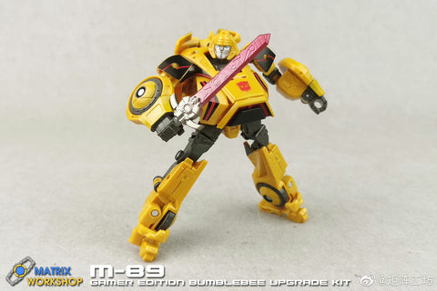 Matrix Workshop M89 M-89 Weapon set (Gun / Sword) for Studio Series Deluxe Class 01 Gamer Edition SS GE01 Bumblebee Upgrade Kit