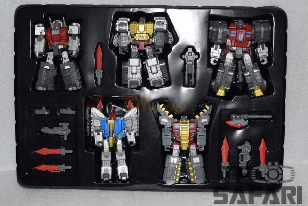 Iron Factory IF E06 - E10 Asura Knights ( Dinobots in Civil War) 5