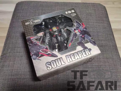 Iron Factory IF EX-15 EX15 Soul Reaper (Black Shadow) 9cm
