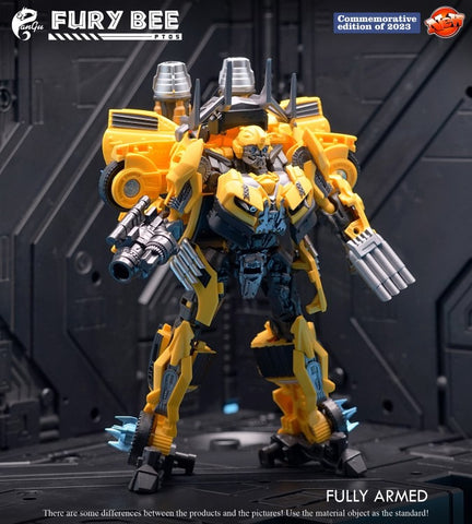 Pangu Toys PT-05 PT05 Fury Bee (Bumblebee The Wreckers Mode，Modified Studio Series SS49) 13cm / 5"