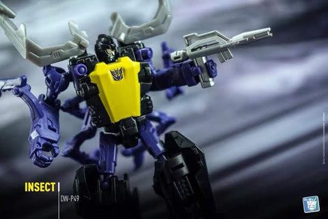 Dr.Wu DW-P49 Insect (Weapons for POTP / Titans Return Insecticons) Upgrade Kit